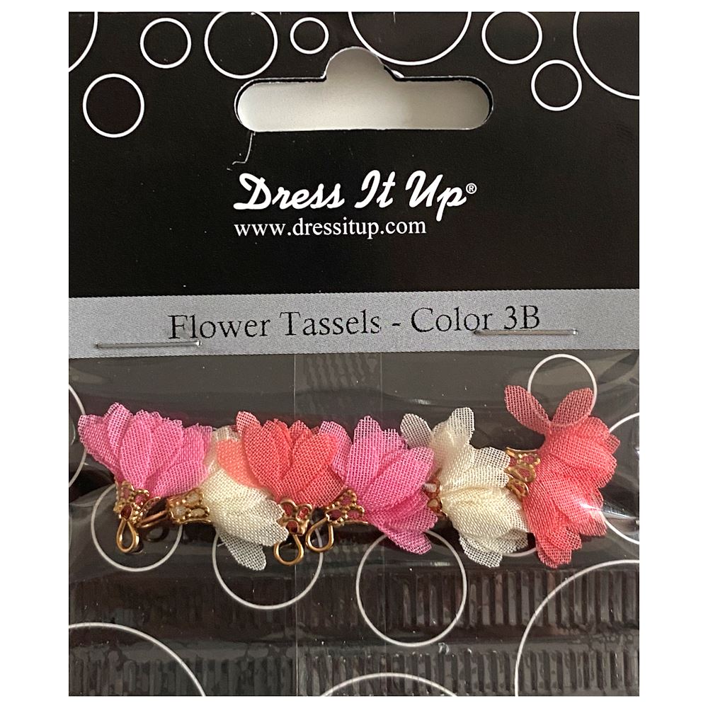 Mini Nappine a Fiore Crema Samone Rosa