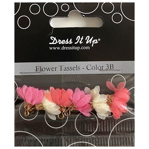 Mini Nappine a Fiore Crema Samone Rosa