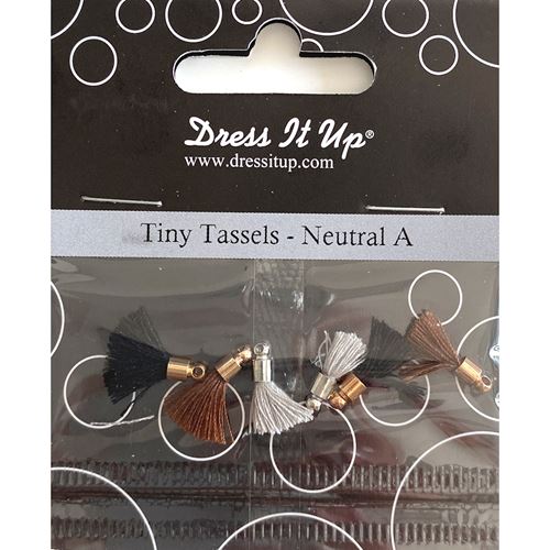 Mini Nappine colore Marrone Argento e Nero