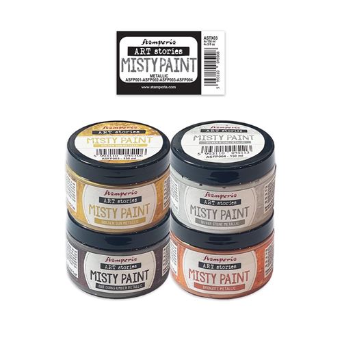 Misty Paint Metallic Selection 4 pcs