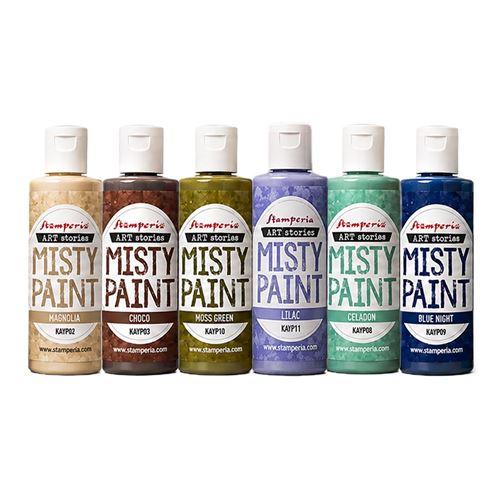 Misty Paint Selection 6 pcs Nature colors 