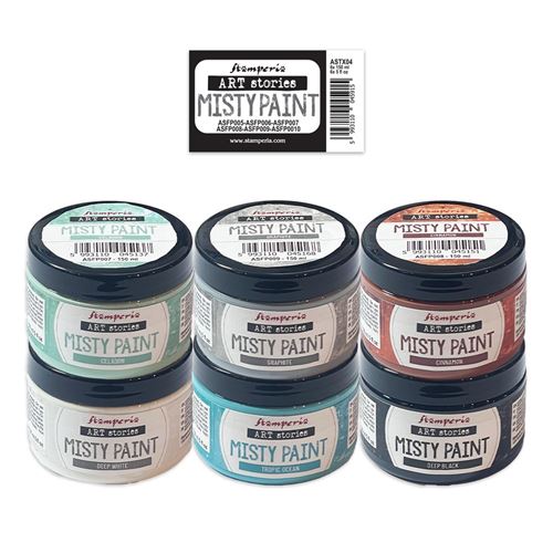 Misty Paint Selection 6 pcs