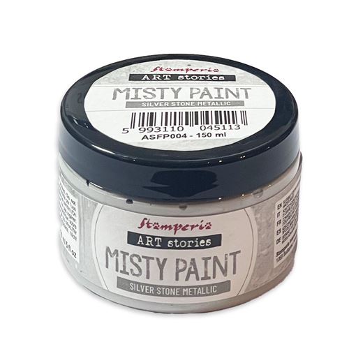 Misty Paint metallic Silver Stone