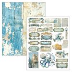 Mixed Media Book Edge of the Ocean  A4 Maxi