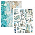 Mixed Media Book Edge of the Ocean  A4 Maxi