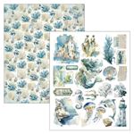 Mixed Media Book Edge of the Ocean  A4 Maxi