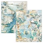Mixed Media Book Edge of the Ocean  A4 Maxi