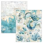 Mixed Media Book Edge of the Ocean  A4 Maxi
