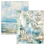 Mixed Media Book Edge of the Ocean  A4 Maxi