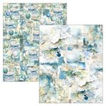 Mixed Media Book Edge of the Ocean  A4 Maxi