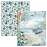 Mixed Media Book Edge of the Ocean  A4 Maxi