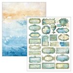 Mixed Media Book Edge of the Ocean  A4 Maxi