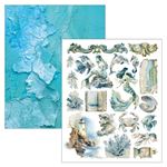 Mixed Media Book Edge of the Ocean  A4 Maxi