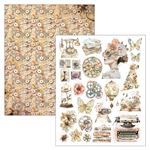 Mixed Media Book Lost in Time  A4 Maxi