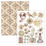 Mixed Media Book Lost in Time  A4 Maxi