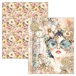Mixed Media Book Lost in Time  A4 Maxi
