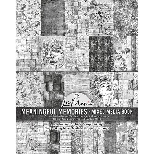 Mixed Media Book Meaningful Memories  A4 Maxi