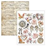 Mixed Media Book The sound of spring  A4 Maxi