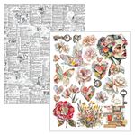 Mixed Media Book The sound of spring  A4 Maxi
