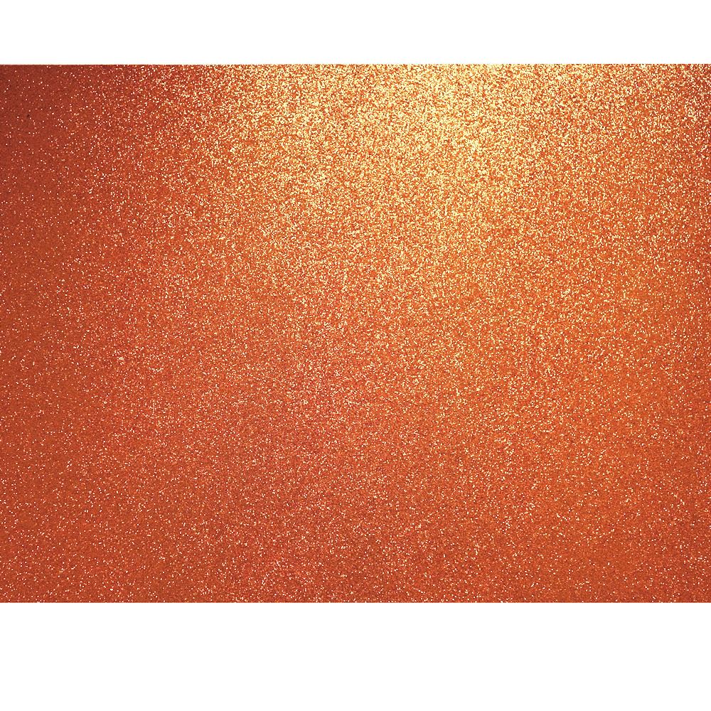 Moosgummi Glitter Arancio