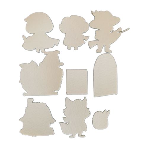 Motivi in Feltro Sagome Il Lupo