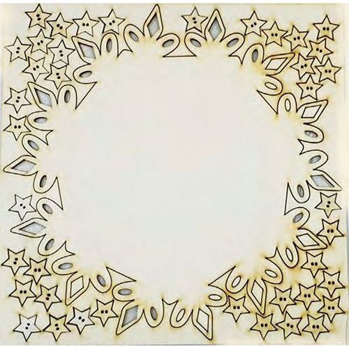 Motivi in Legno per Calendario dell' Avvento