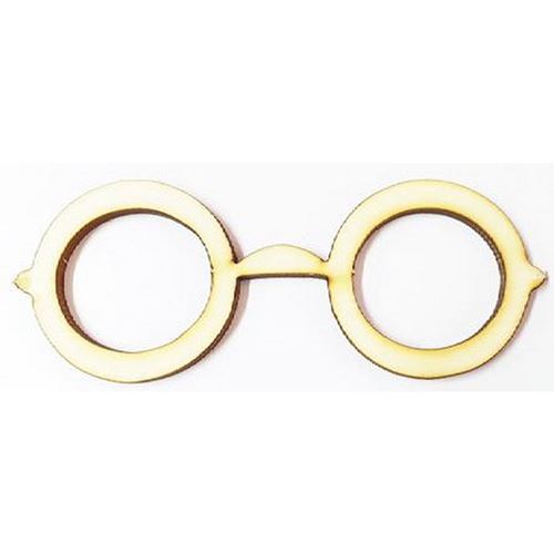 Sagoma in Legno Occhiali