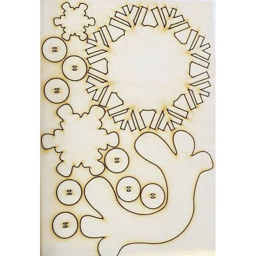 Motivi in Legno Renna