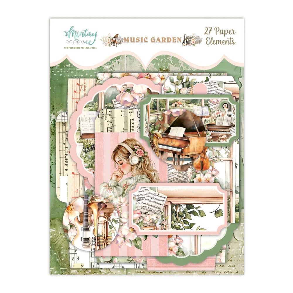 Music Garden Mintay Paper Elements