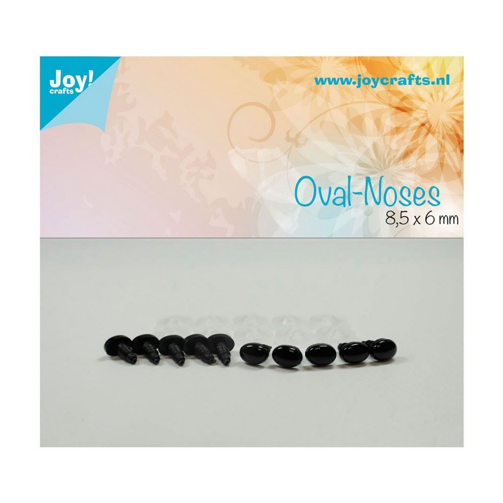 Nasi ovali in plastica mm 6 x 8