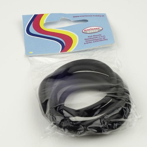 Nastro Caucciù Nero 4 mm