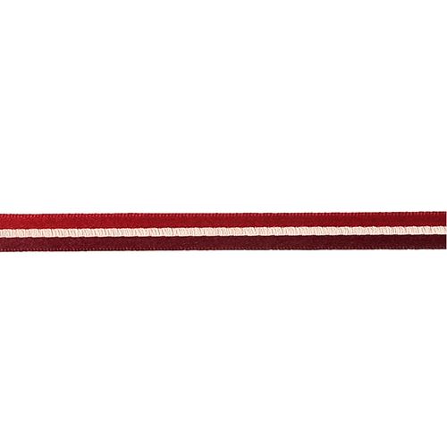 Nastro Bicolor Rosso 10 mm