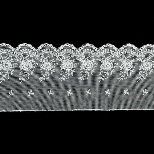 Nastro Rose Bianco alto