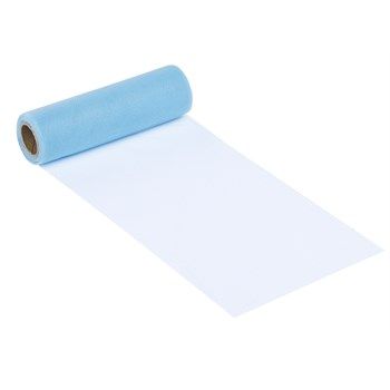 Nastro Tulle Azzurro cm 47