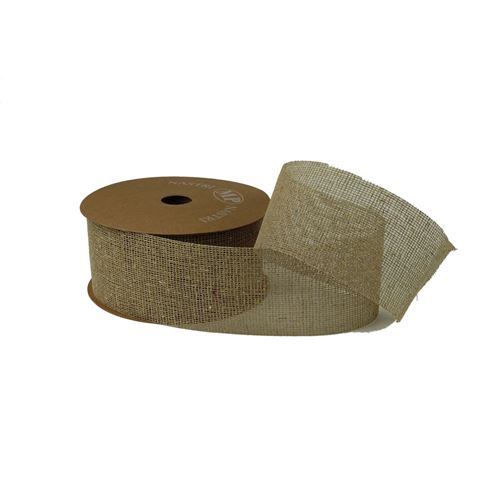 Nastro in Juta Naturale cm 7