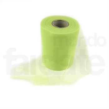 Nastro in Tulle Verde Mela