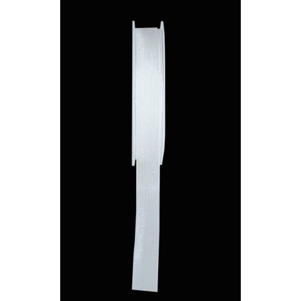 Nastro in organza bianco 1,5 cm