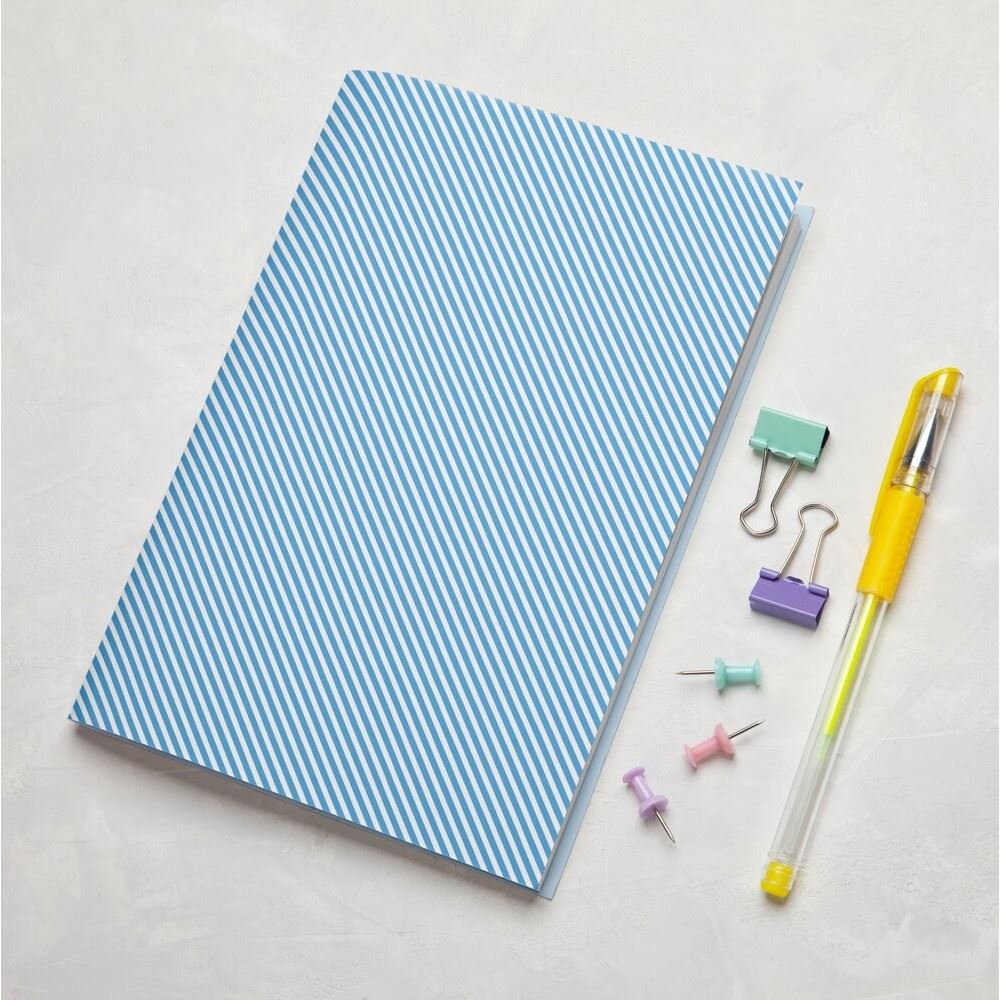 Notebook Blu pagine rigate