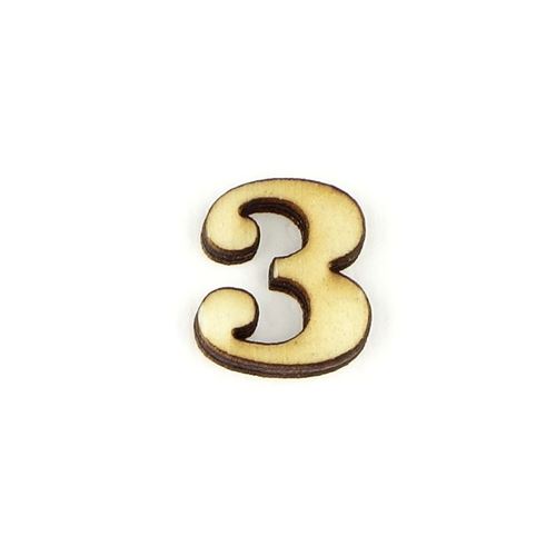 Numeri In Legno Grandi 35cm - Per Decorazioni Compleanno E Matrimoni Fai Da Te - Foto 4