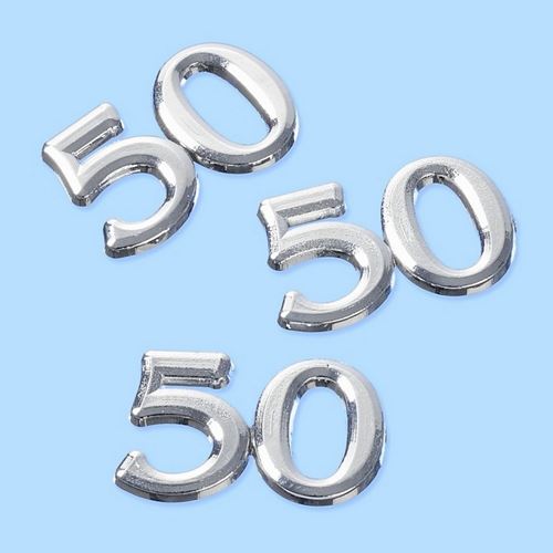 Numero 50 argento