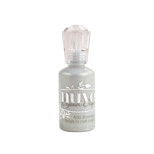 Nuvo Crystal Drops Metallic Silver