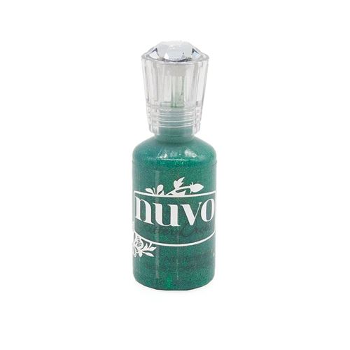 Nuvo Glitter Drops Grotto Green