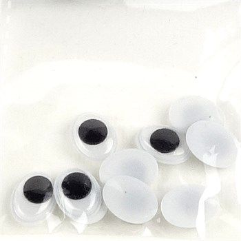 Occhi in plastica Ovali