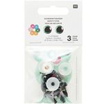 Occhi per peluches personalizzabili 12 mm