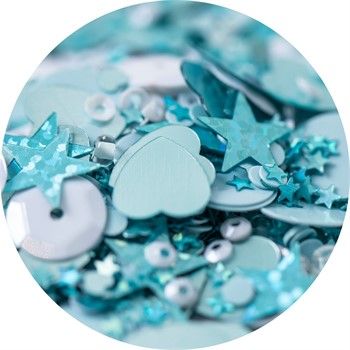 Paillettes e Perline decorative Artic Sky