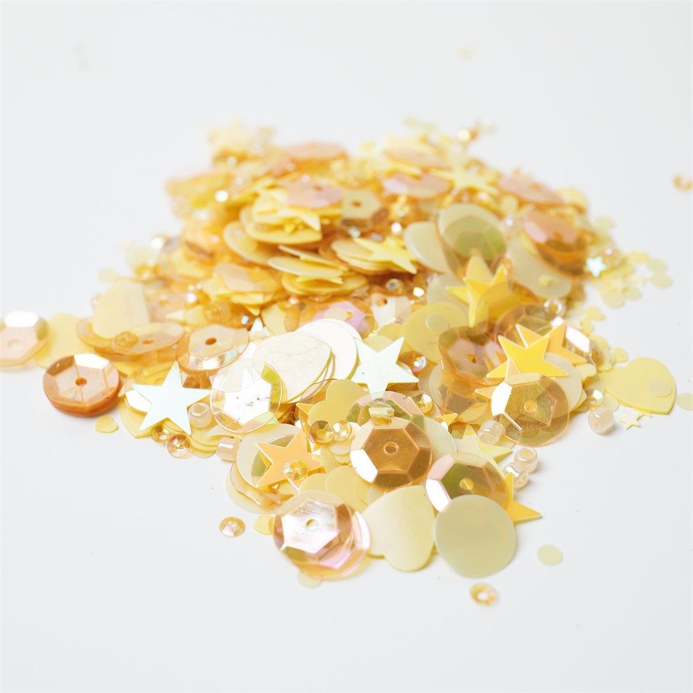 Paillettes e Perline decorative Limoncello