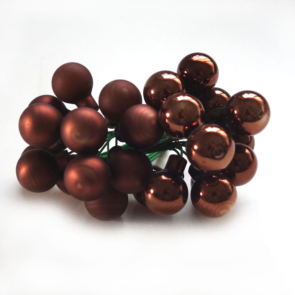 Palline di vetro Cioccolato