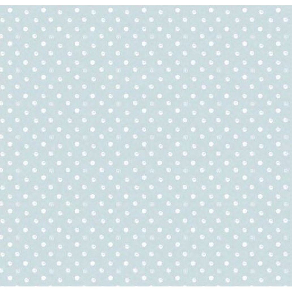 Pannello Fondo pois celeste polvere 25x25 cm