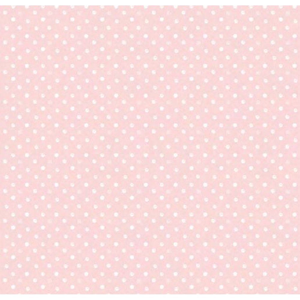 Pannello Fondo rosa pois 25x25 cm