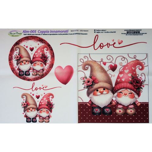 Pannello Latte Coppia Innamorati